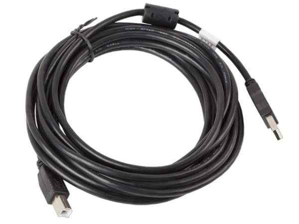 Lanberg - USB-kaapeli - USB (han) til USB Type B (han) - USB 2.0 - 5 m - lajiteltu
