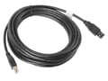 Miniatyrbild 4 av 5: Lanberg - USB-kabel - USB (hane) till USB typ B (hane) - USB 2.0 - 5 m - svart