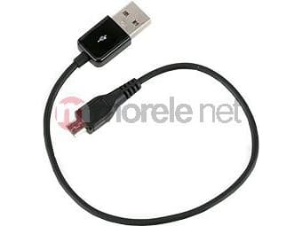 Ansmann USB-A - microUSB-kabel Svart (usbtomicrousb20)