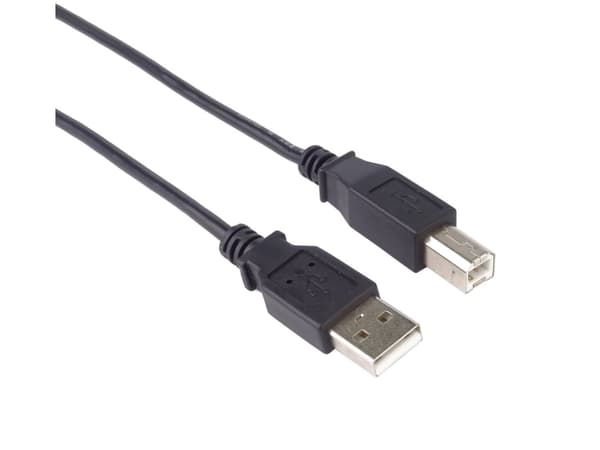 PremiumCord KU2AB3BK, 3 m, USB A, USB B, USB 2.0, Svart