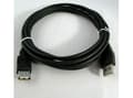 Miniatyrbilde 2 av 2: USB-kabellogo USB-A - USB-A 3 m Sort