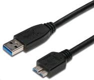 PremiumCord KU3MA05BK, 0,5 m, USB A, Micro-USB B, USB 3.2 Gen 1 (3.1 Gen 1), Sort