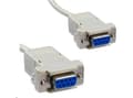 Miniatyrbilde 3 av 3: PremiumCord KLS2-1/NEW, Hvit, 2 m, DB-9, DB-9, Hunkjønn, Hunkjønn