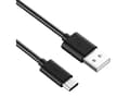 Miniatyrbild 1 av 2: PremiumCord KU31CF05BK, 0,5 m, USB C, USB A, Svart