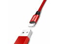 Miniatyrbild 2 av 5: Baseus 6953156253001, Röd, USB A, Lightning, 1,2 m, Hanstik, Hanstik