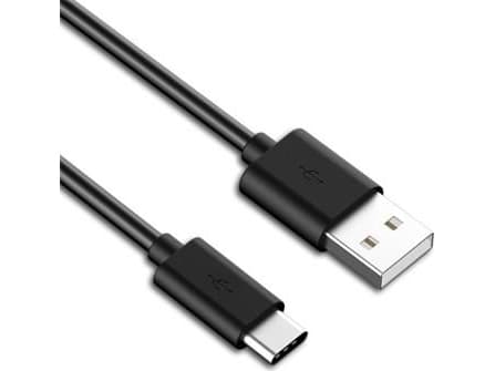 PremiumCord KU31CF01BK, 0,1 m, USB C, USB A, Svart