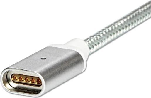 Kabel USB Neutralle USB-A - USB-C + microUSB + Lightning 1 m Srebrny