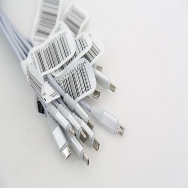 Omega Omega Micro USB USB Cable, 1.5A, 2m, Silver (44175)