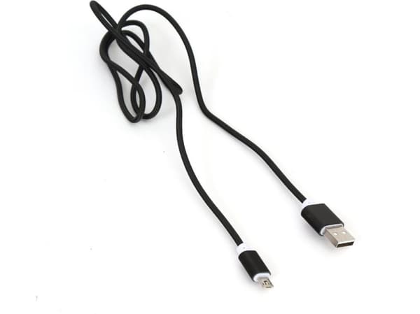 USB cable Platinet MICROUSB-LIGHTNING DOUBLE PLUG 1M BLACK (43474)