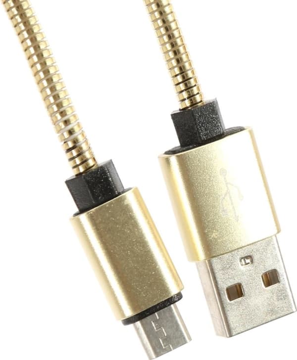 OMEGA METAL MICRO USB TO USB 1.8A 1M GULL 44209