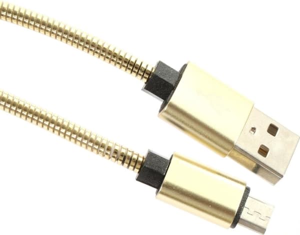 OMEGA METAL MICRO USB TO USB 1.8A 1M GULL 44209