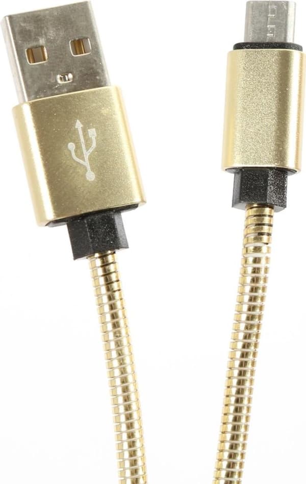 OMEGA METAL MICRO USB TO USB 1.8A 1M GULL 44209