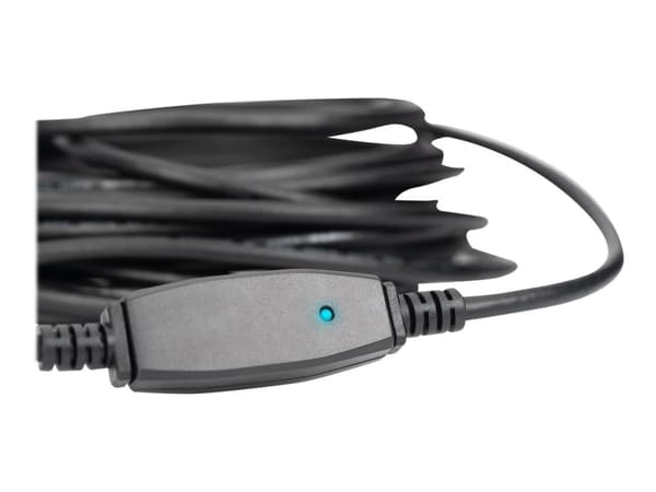 DIGITUS - USB-förlängningskabel - USB typ A (hane) till USB typ A (hona) - USB 3.0 - 10 m - aktiv - svart
