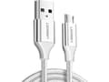 Miniatyrbild 1 av 5: Ugreen USB cable UGREEN QC 3.0 micro USB cable 2.4A 2m (white)
