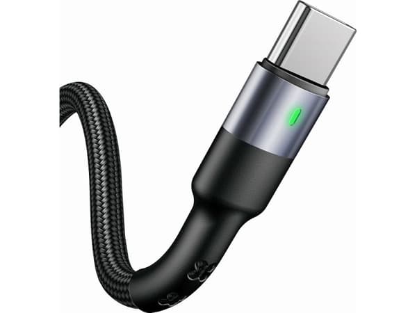 Usams USB-A - USB-C Cable 1 m Black (23867)