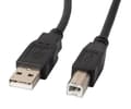 Miniatyrbild 4 av 5: Lanberg - USB-kabel - USB (hane) till USB typ B (hane) - USB 2.0 - 1 m - svart