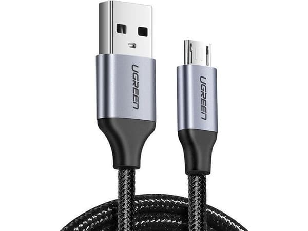 USB-kabel til Micro USB UGREEN QC 3.0 2.4A 1m (tysk)