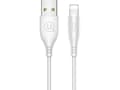 Pikkukuva 1 / 3: Kabel USB Usams USB-A - Lightning 1 m Biały (SJ266USB02)