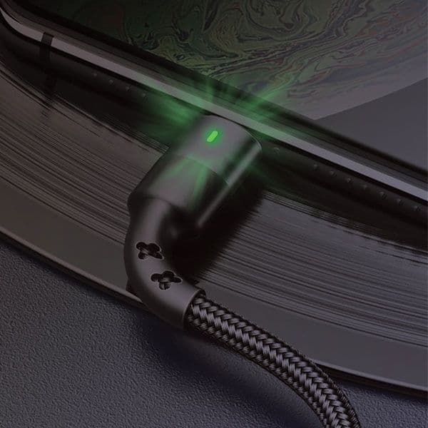 Usams braided USB cable U26 microUSB 1m 2A Fast Charging black/black SJ312USB01 (US-SJ312) SJ312MC01
