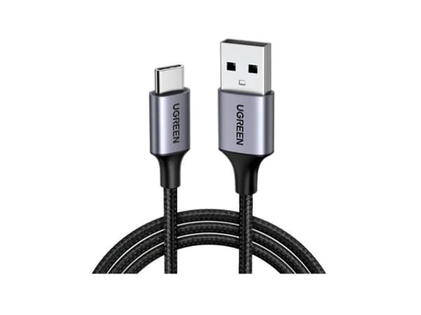 Ugreen - USB-kabel - USB (hann) til 24 pin USB-C (hann) - USB 2.0 - 5 V - 3 A - 1 m - svart