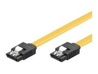 goobay - SATA-kaapeli - Serial ATA 150/300/600 - SATA (naaras) SATA (naaras) - 50 cm - kelattu, litteä