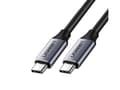 Miniatyrbilde 1 av 5: Ugreen 50751, 1,5 m, USB C, USB C, Thunderbolt 3, Sort, Sølv