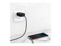 Miniatyrbild 4 av 5: Ugreen - USB-kabel - 24 pin USB-C (hane) högervinklad till 24 pin USB-C (hane) rak - USB 2.0 - 20 V - 3 A - 1 m - USB Power Delivery (60W) - svart