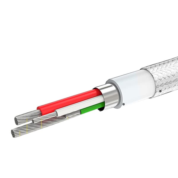 USB-C/Type-C Snabbladdningskabel 200cm (Slitstark/Metallhuvuden)