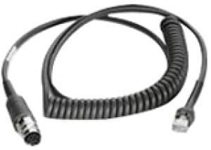 Zebra - USB-kabel - 2.7 m - lindad - för Symbol LS2208, LS3408, LS3478; Digital Scanner DS 3407, DS 3408, DS3478; Zebra VC5090