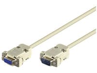 MicroConnect - Seriell förlängningskabel - DB-9 (hane) till DB-9 (hona) - 1.8 m