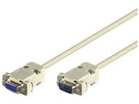 MicroConnect - Seriell förlängningskabel - DB-9 (hane) till DB-9 (hona) - 1.8 m