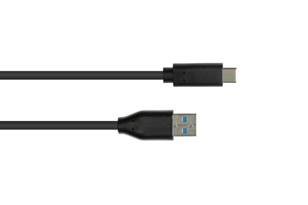 Alcasa GC-M0129, 3 m, USB A, USB C, USB 3.2 Gen 1 (3.1 Gen 1), 5 Gbit/s, Svart