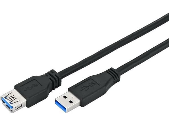 goobay - USB forlængerkabel - USB Type A (hun) til USB Type A (han) - USB 3.0 - 1.8 m - lajittelu - lajittelu