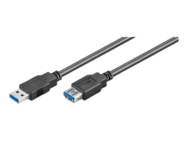 goobay - USB forlængerkabel - USB Type A (hun) til USB Type A (han) - USB 3.0 - 1.8 m - lajittelu - lajittelu