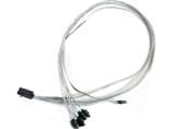 Supermicro - SAS intern kabel - med sidebånd - crossover - 4 x Mini SAS HD (SFF-8643) (hann) til SATA, sidebånd (hunn) - 55 cm