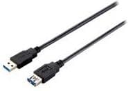 Equip 128399 USB-kabel 3 m USB 3.2 Gen 1 (3.1 Gen 1) USB A Sort