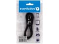 Miniatyrbild 4 av 5: everActive Micro USB-kabel 1m - svart, silikon, stöd för snabbladdning, 2,4A - CBS-1MB