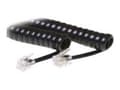 Miniatyrbild 1 av 5: MicroConnect - Telefonkabel - RJ-10 (hane) till RJ-10 (hane) - 1.5 m - svart