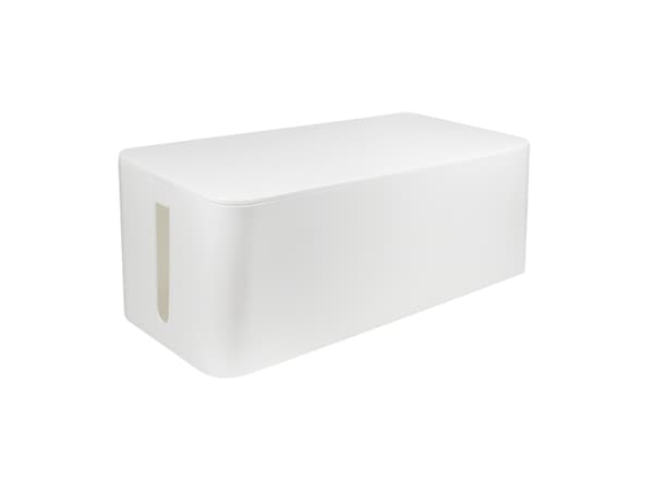 LogiLink KAB0063, Kaapelirasia, Muovi, Valkoinen
