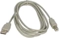 Miniatyrbild 2 av 2: USB Logo Cable USB-A - USB-B 1.8m Gray (7946)
