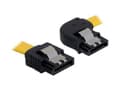 Pikkukuva 1 / 4: DeLOCK 0.3m SATA M/M, 0,3 m, Uros/uros, Keltainen