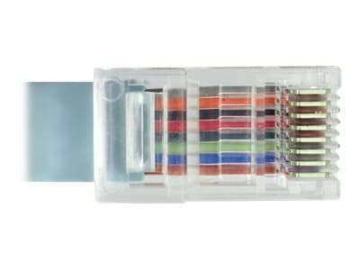 Delock - Seriell adapter - 24 pin USB-C (hane) till RJ-45 (hane) - 50 cm - EIA-232 - grå