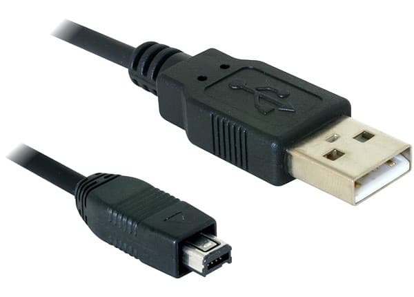 DeLOCK - USB-kabel - mini-USB Type B (han) till USB (han) - 1,5 m