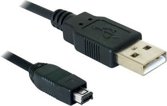 DeLOCK - USB-kabel - mini-USB Type B (han) till USB (han) - 1,5 m
