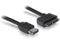 Miniatyrbild 3 av 5: DeLOCK Power Over eSATA-kabel - Power Over eSATA-kabel - Slimline SATA (hona) till 11-stifts USB/eSATA (5 V) (hane) - 50 cm