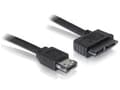 Miniatyrbild 4 av 5: DeLOCK Power Over eSATA-kabel - Power Over eSATA-kabel - Slimline SATA (hona) till 11-stifts USB/eSATA (5 V) (hane) - 50 cm