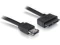 Miniatyrbild 5 av 5: DeLOCK Power Over eSATA-kabel - Power Over eSATA-kabel - Slimline SATA (hona) till 11-stifts USB/eSATA (5 V) (hane) - 50 cm