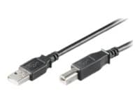 MicroConnect USB 2.0 - USB-kaapeli - USB Type B (uros) - USB (uros) - USB 2.0 - 1,8 m - musta