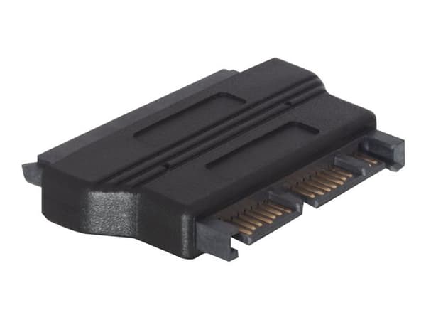 DeLOCK - SATA-adapter - Micro SATA (han) til SATA combo (hun)