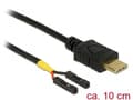 Pikkukuva 2 / 2: DeLOCK 85394, 0,1 m, USB C, Musta